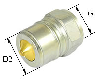 Steckkupplungsmuffe TEMA-Serie