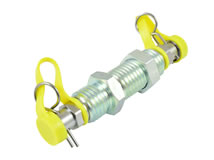 Schottverschraubung mit Steckkupplung