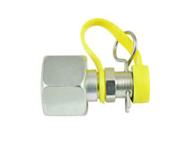 Messanschluss mit DKO-Stutzen mit Steckkupplung 