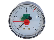 Ø 63mm, Manometer
