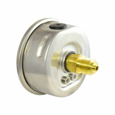 Glyzerinmanometer &Oslash; 63 mm, 0...40bar mit Befestigungsb&uuml;gel