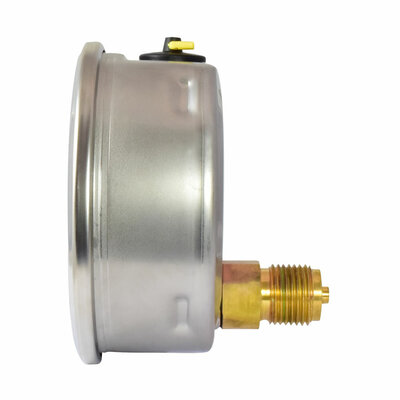 Glyzerinmanometer &Oslash; 100mm, 0...250bar mit Befestigungsb&uuml;gel