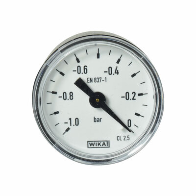 Manometer &Oslash; 40 mm, -1...0bar (Vakuum)