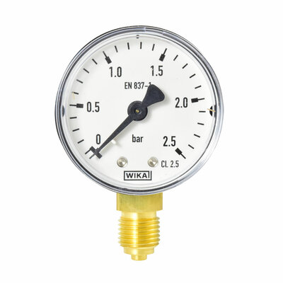 Manometer &Oslash; 50 mm, 0...2,5bar