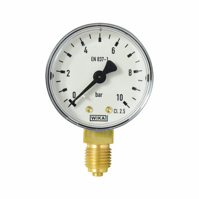 Manometer &Oslash; 50 mm, 0...10bar