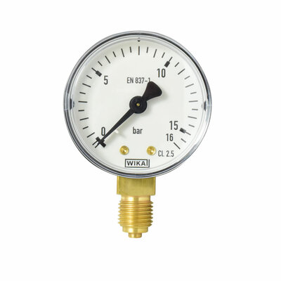 Manometer &Oslash; 50 mm, 0...16bar