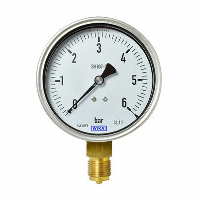 Manometer &Oslash; 100 mm, 0...6bar