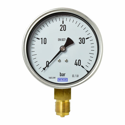 Manometer &Oslash; 100 mm, 0...40bar