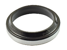 Schmutzabstreifer mit Metallkäfig