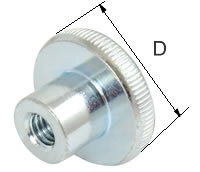 Rändelmutter nach DIN 466 