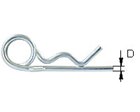  Federstecker nach DIN 11024