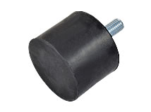 Gummi-Metall-Puffer, Ausführung D