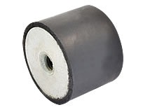 Gummi-Metall-Puffer, Ausführung C