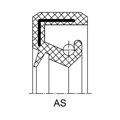 Wellendichtring Schaltzeichen