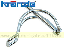 Klappsplint 4,5 x 40mm für Rohr Ø 36 mm 155501 für KRÄNZLE SONSTIGE