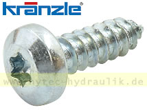 Blechschraube 4,8 x 16 DIN 7981 blau verzinkt 40282 für KRÄNZLE SONSTIGE