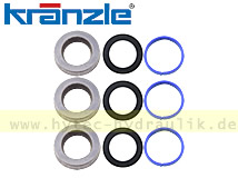 Reparatur-Satz Manschetten 12mm für Kränzle Junior 43098 für KRÄNZLE SONSTIGE