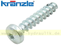 Kunststoffschraube 6,0*30 43423 für KRÄNZLE 2+2