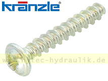  Schraube 4,0 x 25 mit angepr. Scheibe   43425 für KRÄNZLE THERM-895