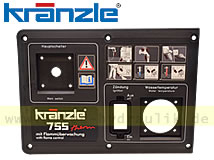 Frontplatte Elektrik für Kränzle therm 755 deutsch 440423 für KRÄNZLE SONSTIGE