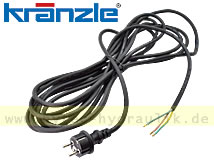 Netzanschlusskabel 8,0m mit Schuko-Stecker 230V 50Hz 457083 für KRÄNZLE SONSTIGE
