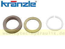 Manschette ¢20 x ¢28 x 8 ND incl. Druckring und Backring 48422 für KRÄNZLE SONSTIGE