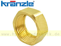 Überwurfmutter G3/4'' IG 21,5 Bohrung, Messing 485044 für KRÄNZLE SONSTIGE
