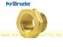 Reduzierung 1/2AG x 3/8IG Druck max. 60 bar 12017 für KRÄNZLE SONSTIGE