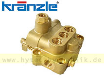 Ventilgehäuse für AQ-Pumpe mit integr. UL ohne DS Ausgang Injektor 405212 für KRÄNZLE SONSTIGE