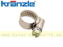 Schlauchschelle DIN 3017 1.4016 10-16 Bandbreite 9 mm 410463 für KRÄNZLE SONSTIGE