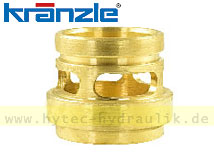 Distanzbüchse 12 mm mit Sitz für Öldichtung 43084 für KRÄNZLE SONSTIGE