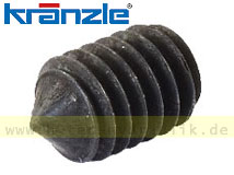 Gewindestift M 4 x 6 DIN914 schwarz 43469 für KRÄNZLE SONSTIGE