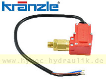 Druckschalter (rot) für Kränzle therm kpl. mit Anschlußkabel 441201 für KRÄNZLE SONSTIGE