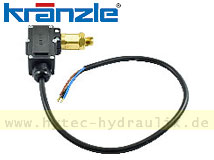 Druckschalter (schwarz) für Kränzle therm kpl. mit Anschlußkabel 44120 für KRÄNZLE SONSTIGE