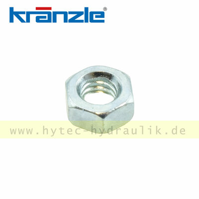 12.138 Sechskantmutter M 4 DIN 934-8  verzinkt - Kr&auml;nzle Original