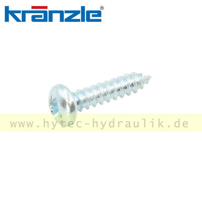 12150 Blechschraube 3,9 x 16 DIN7981/Z blau verzinkt - von Kr&auml;nzle