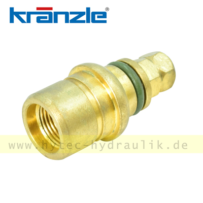 132772 Au&szlig;ensechskantnippel  M12x1 IG - Kr&auml;nzle Original