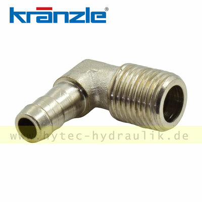 14212 Winkelt&uuml;lle 1/4 AG x Schlaucht&uuml;lle NW8 vernickelt - von Kr&auml;nzle