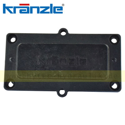 15008 Deckel f&uuml;r Elektroschalter (schwarz) - Kr&auml;nzle Original