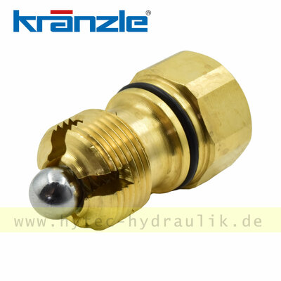 402481 Ausgangsst&uuml;ck AQ 3/8 IG (Ausf. Kugelr&uuml;ckschl.) - von Kr&auml;nzle R&uuml;ckansicht