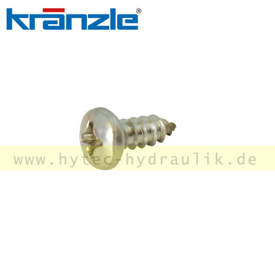 410881 Blechschraube 3,5 x 9,5 DIN 7981 A2 - Kr&auml;nzle Original