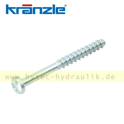 41411 Kunststoffschraube 5,0 x 50 Linsenkopf, Kreuzschlitz - Kr&auml;nzle Original