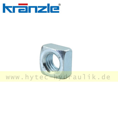 41416 Vierkantmutter M5, DIN 557, blau verzinkt - Kr&auml;nzle Original