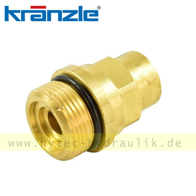 420261 Ventilstopfen AQ M 24 x 1,5 AG mit R 1/4" IG - Kr&auml;nzle Original