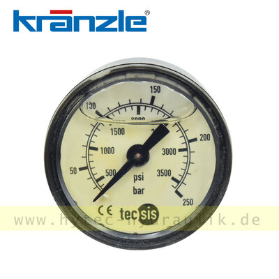 43078 Manometer f&uuml;r Kr&auml;nzle junior 120 bar - Kr&auml;nzle Original