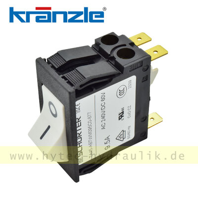 43329 Schalter Amazonas mit 8,5 A  &Uuml;berstromausl&ouml;ser - von Kr&auml;nzle