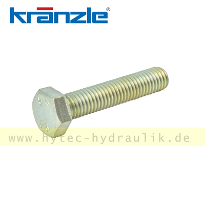 44033 Sechskantschraube M 8 x 40 DIN 933-8.8 - Kr&auml;nzle Original