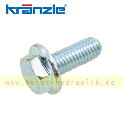 44116 Sechskantschraube M 10 x 20  DIN 933 verzinkt - Kr&auml;nzle Original