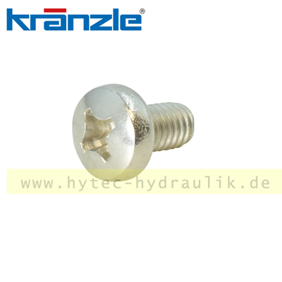 44177 Linsenschraube M 6 x 10 mit Kreuzschlitz - Kr&auml;nzle Original