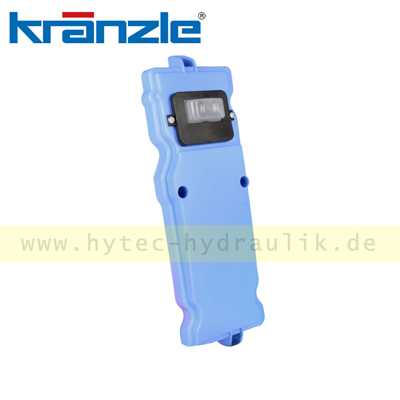 44512 Deckel Schaltkasten blau inkl. Schalterabdeckung - von Kr&auml;nzle